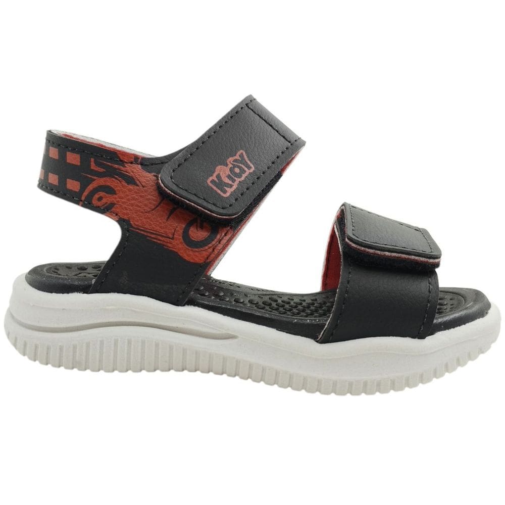 Sandália Infantil Menino Papete Casual Dia a Dia Passeio Escola com Brinquedo Surpresa Kidy 192-0068