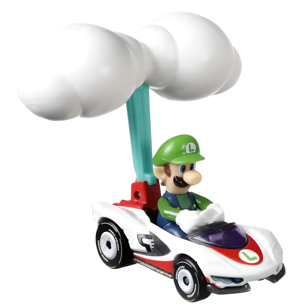 Carrinho Hot Wheels Mario Kart Carros C/ Glider GVD30 Mattel