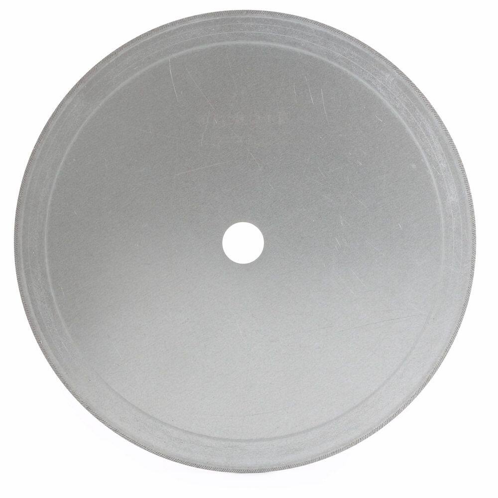 Lâmina de serra lapidária de diamante de 180 mm para gemas, aro de 0,6 mm