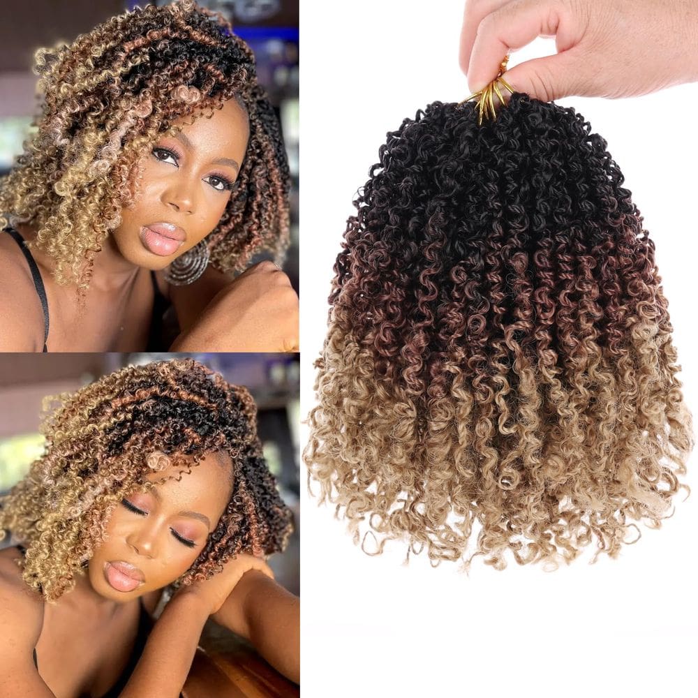 Crochet Hair Unionbeauty Pretwisted Yanky Twist 25 cm 8 unidades