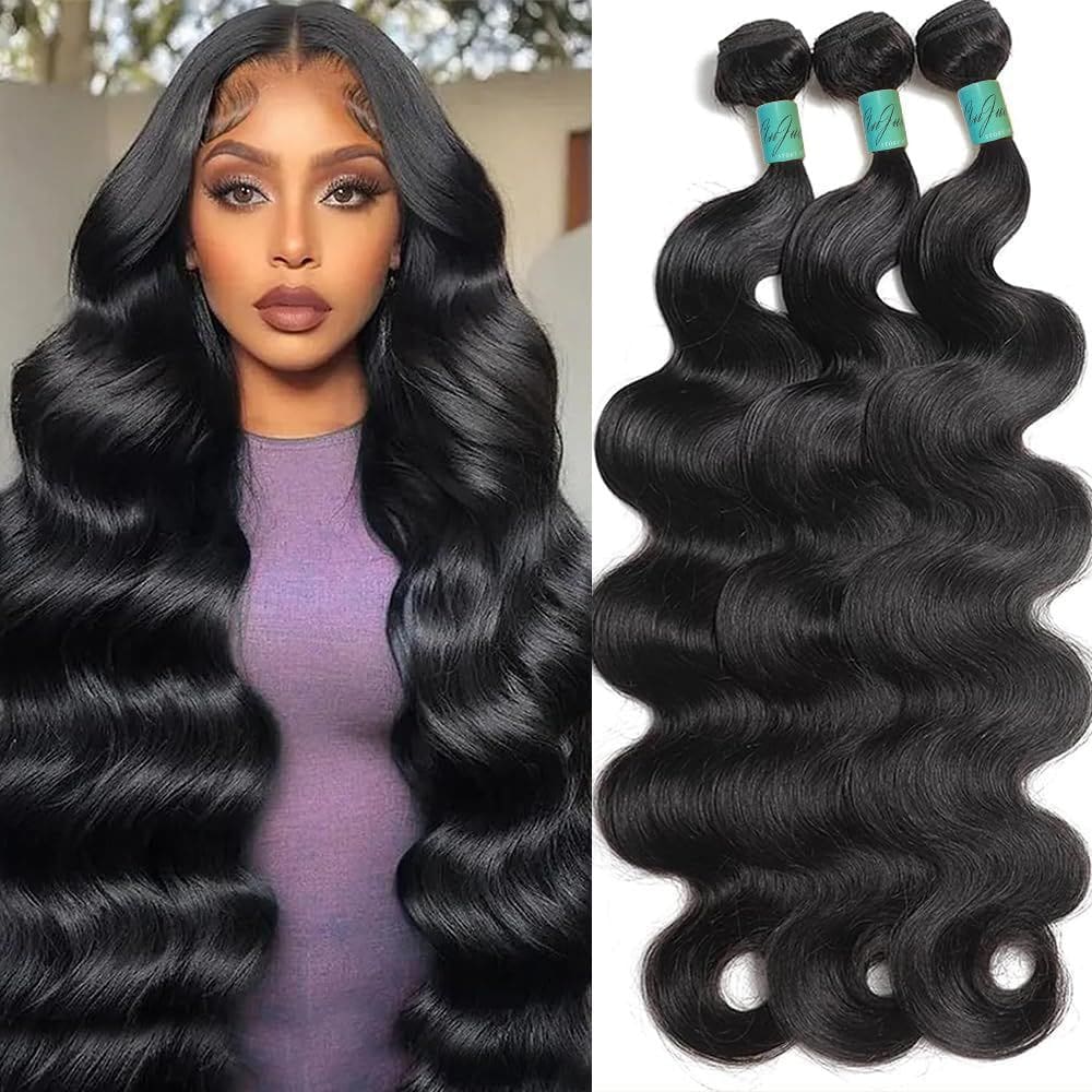 Pacotes de cabelo Anjudy Reid 12A Body Wave 100% virgem brasileira