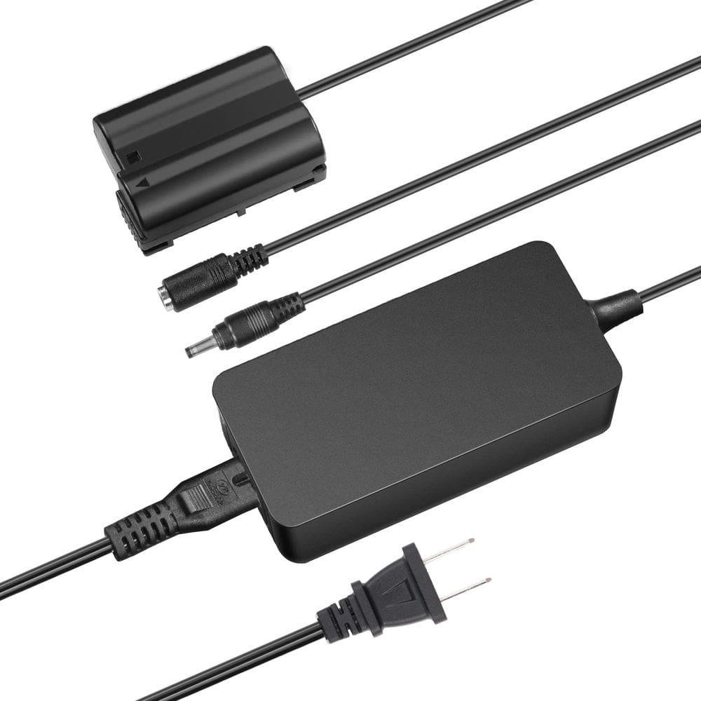 Bateria fictícia com adaptador de alimentação de acoplador AC/DC para Nikon Z5-Z7