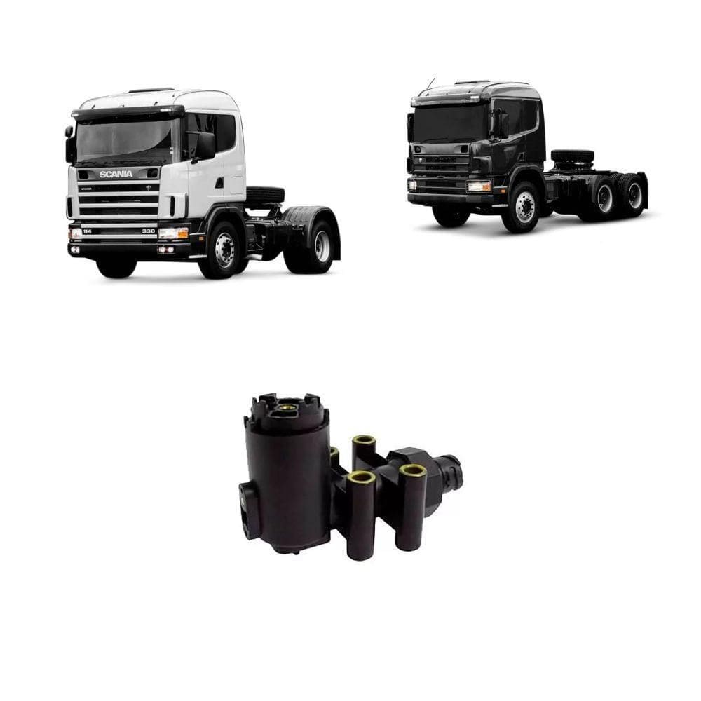 Valvula Nivelamento Suspensao 24 V Scania P124 R124 T124