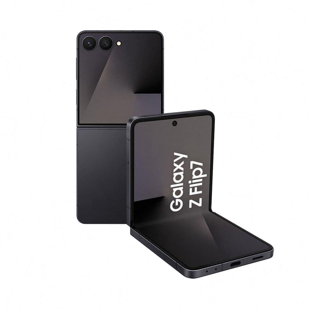 Celular Samsung Galaxy Z Flip7 5G, 256GB, 12GB RAM, 6.9&quot;, Câmera Dupla 50MP, Galaxy AI - JetBlack