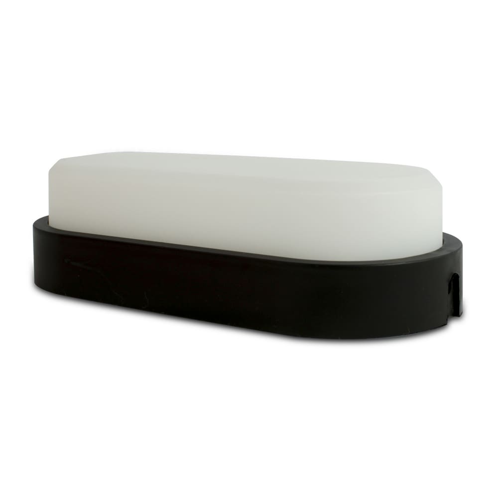 Luminária LED Tartaruga 12W 3000K Preto Foxlux