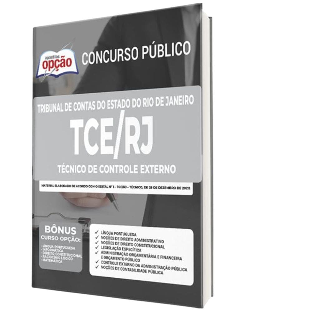 Apostila Tce Rj - Técnico De Controle Externo