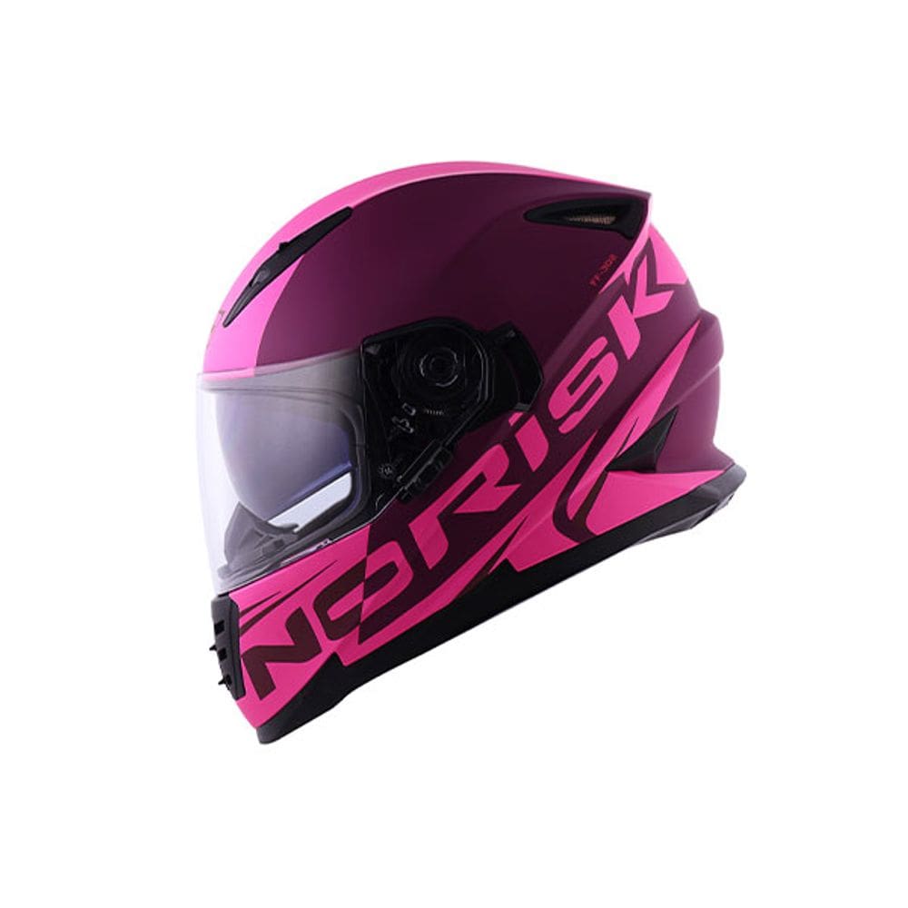Capacete Norisk FF302 Soul Manty Rosa Fosco