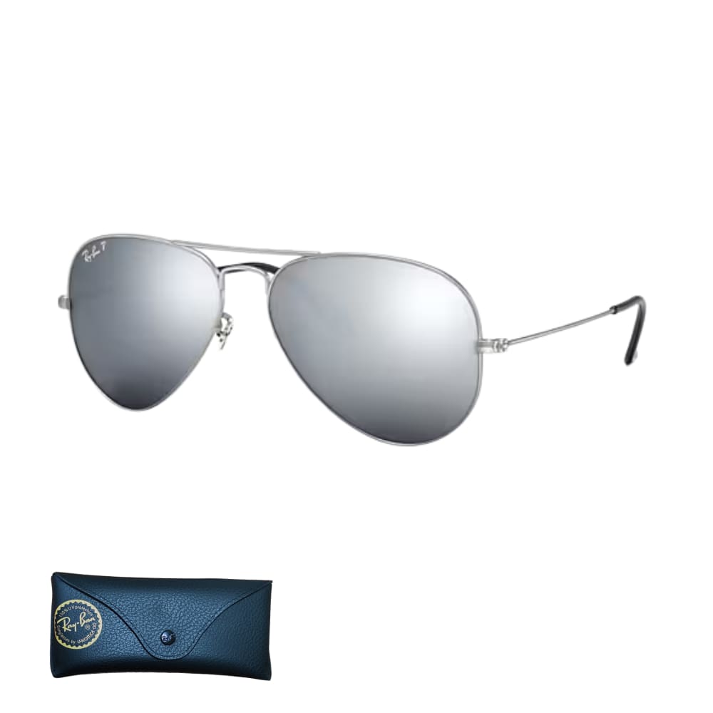 Óculos De Sol Ray Ban Aviator Mirror RB3025 Tamanho 58