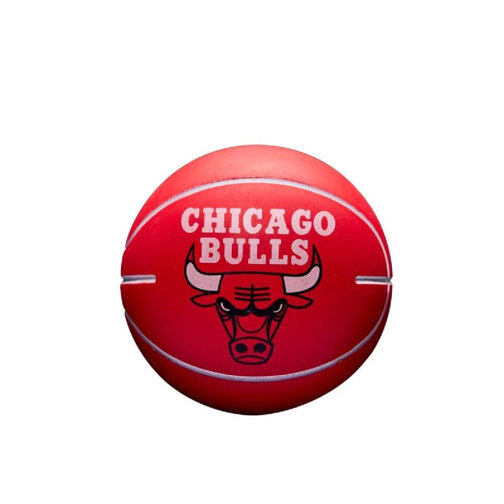 Bola de Basquete Miniatura Dribbler Chicago Bulls Colecionável Wilson