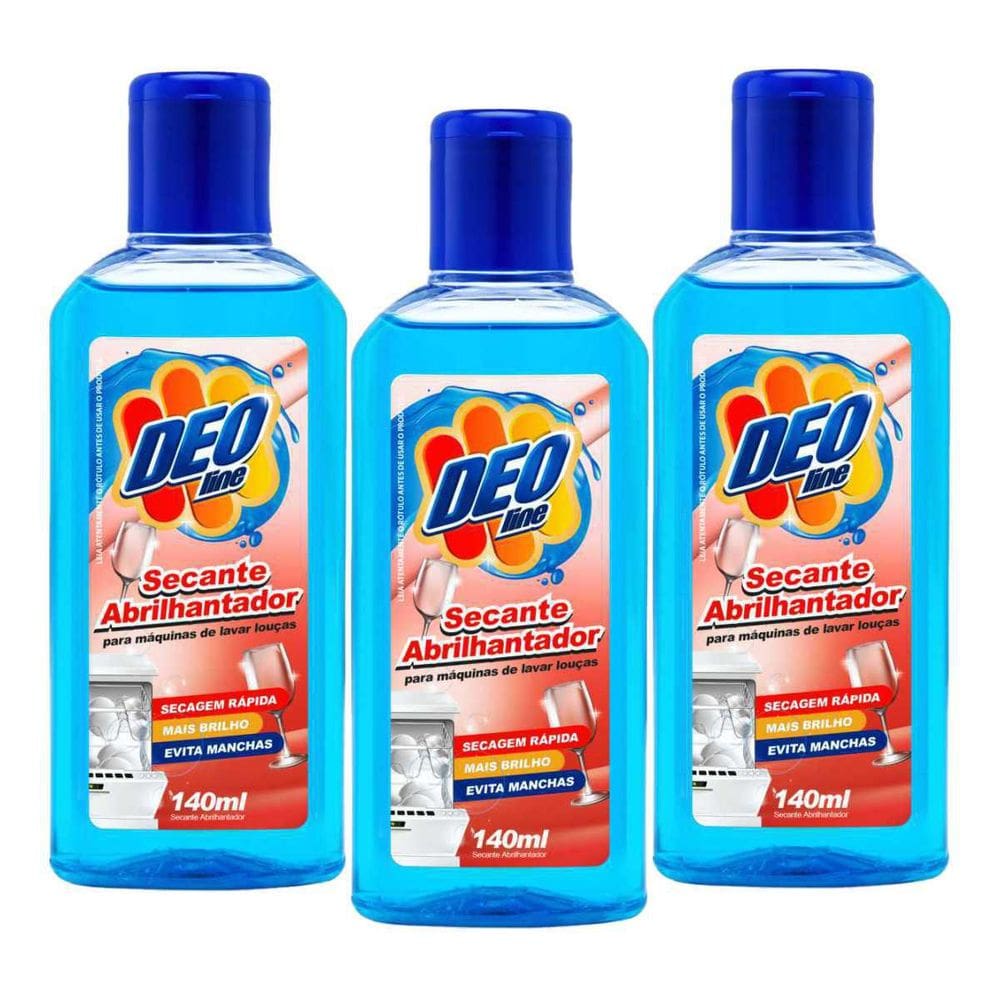 Secante Abrilhantador Deoline - Limpeza e brilho rápido