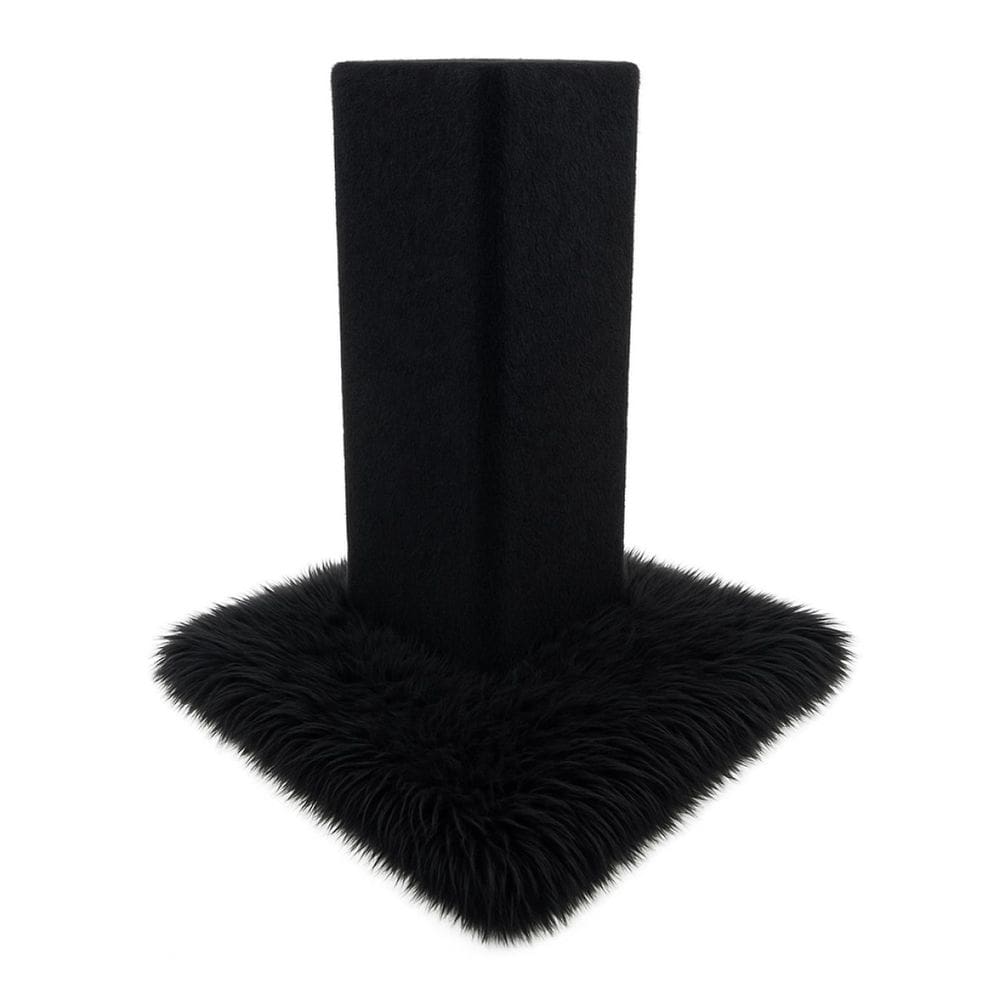 Arranhador Gato Protetor Canto Sofá Cama Carpete Preto