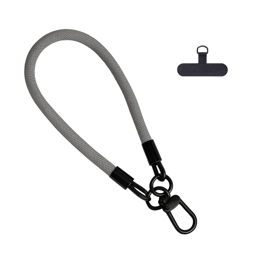 Cordão Universal Nerdcase de Pulso para Celular, Cinza