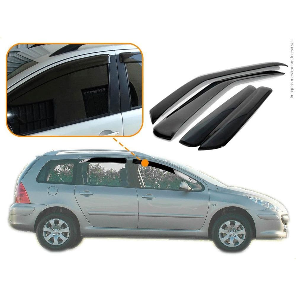 Calha De Chuva Peugeot 307 Sw