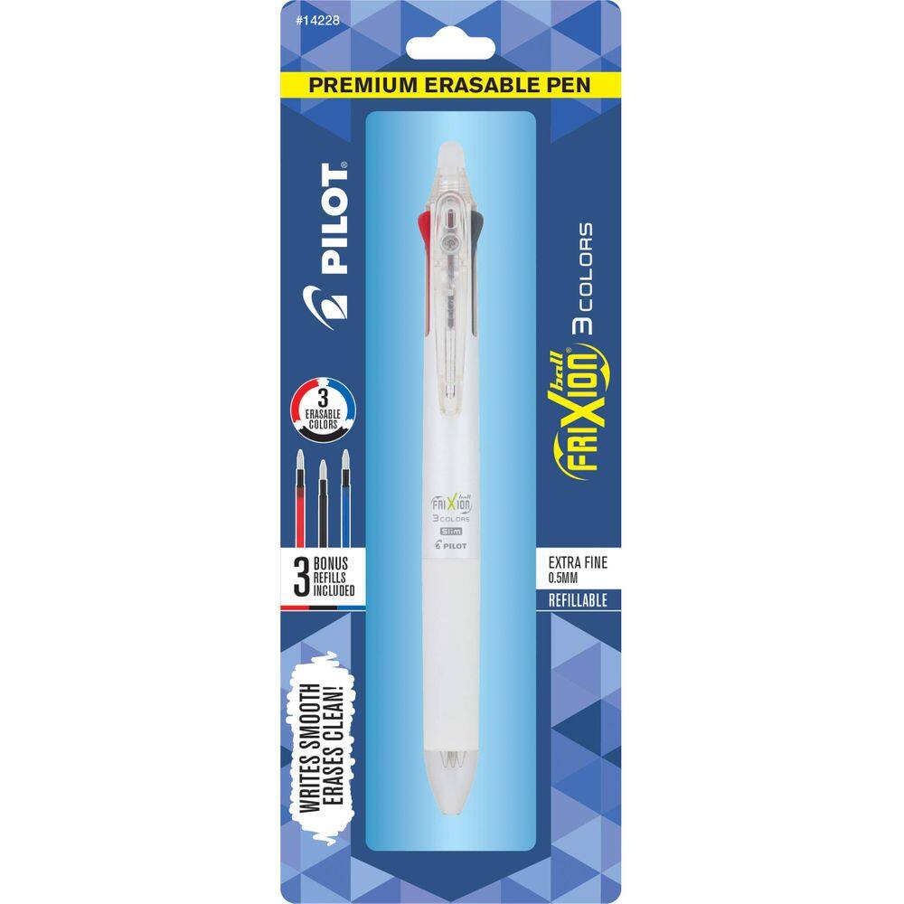 Caneta de gel Pilot FriXion Ball multifuncional apagável de 0,5 mm