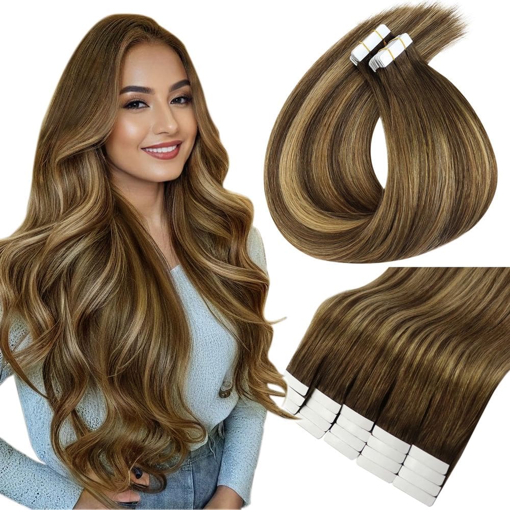 Tape In Hair Extensions Full Shine 30cm de cabelo humano