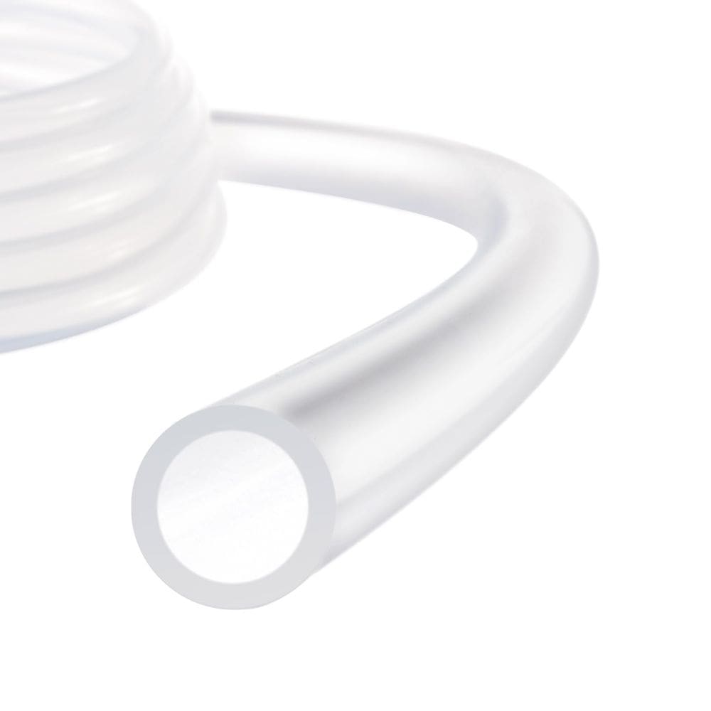 Tubo de silicone Rebower 6 mm ID x 9,5 mm OD 12,2 m de comprimento transparente
