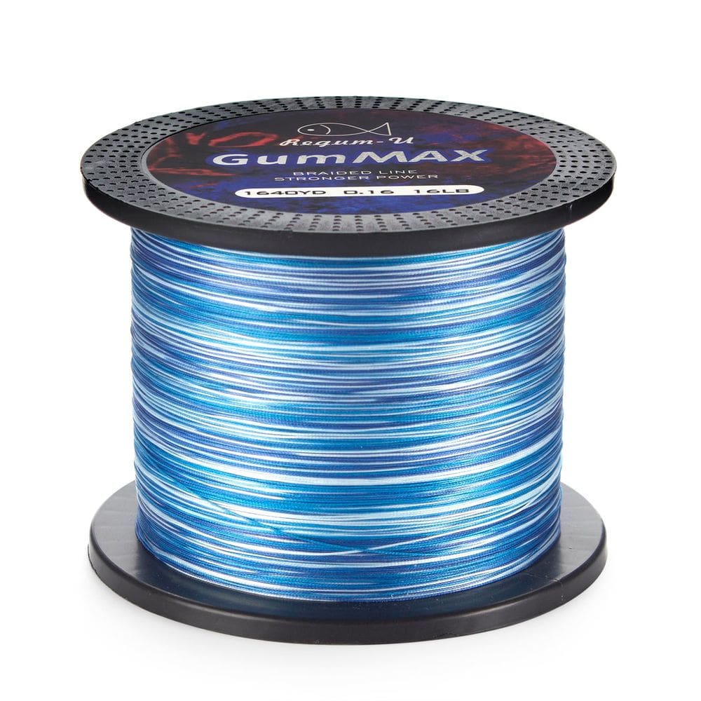 Linha de pesca Regum-U GumMax 8X Stealth 30 lb/14 kg 1500m