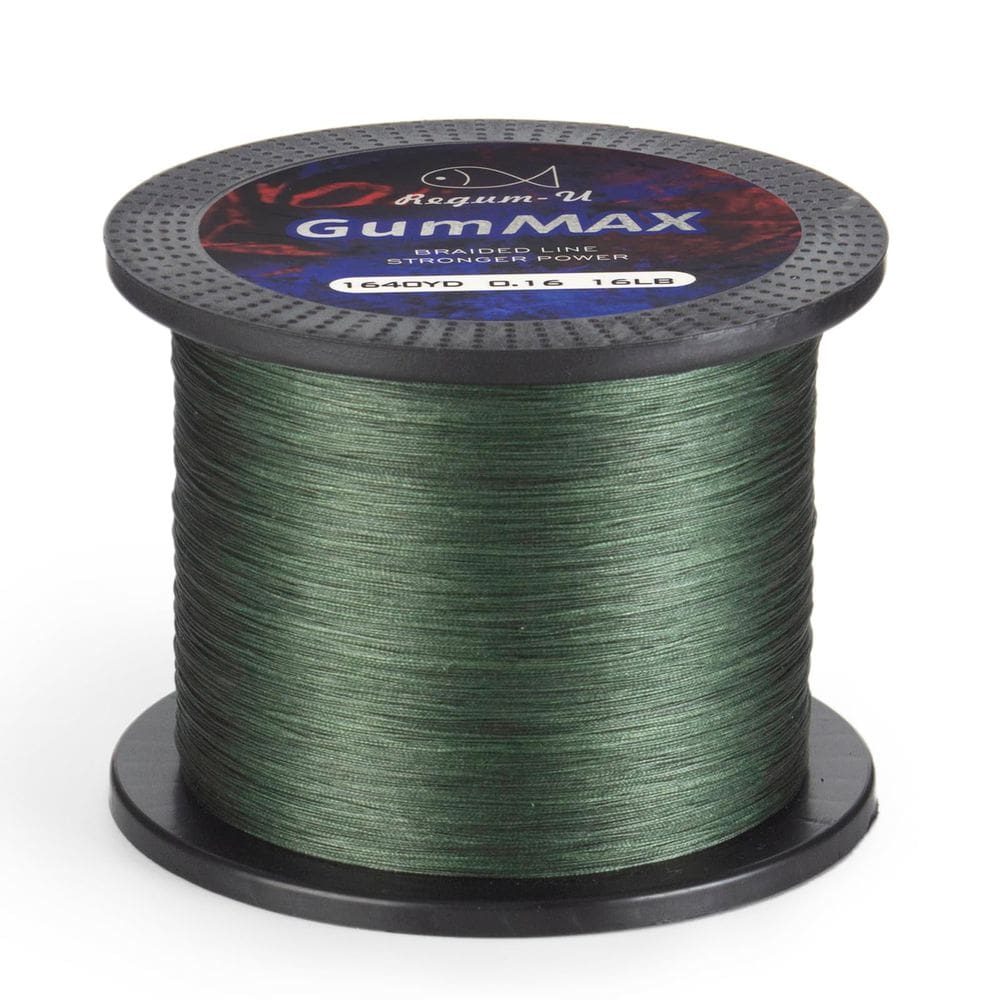 Linha de pesca Regum-U GumMax 8X Stealth 30 lb/14 kg 1500m