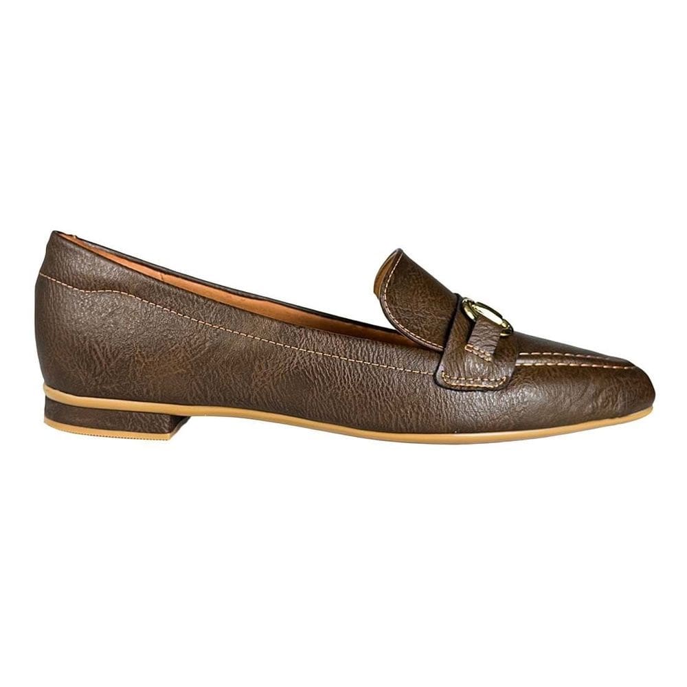 Sapato Mocassim Vizzano Enfeite Metalizado