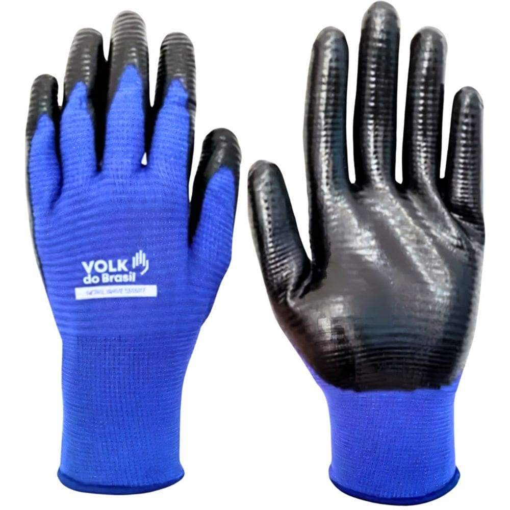 Luva Nitrílica Tricotada Wave Smart Volk CA 46803