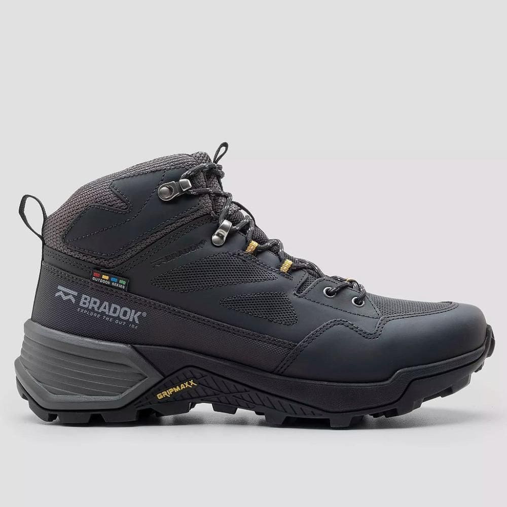 Bota Bradok Haka Trail Hi Masculina Preto