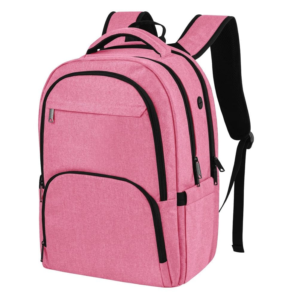 Mochila para laptop Enqinar Travel Anti Theft 15,6&quot; rosa