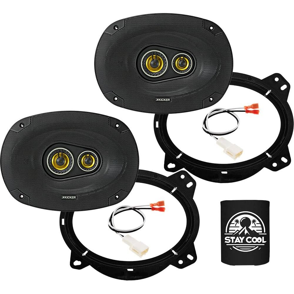 Alto-falantes de carro KICKER CS Series 6x9 polegadas para Toyota FJ Cruiser