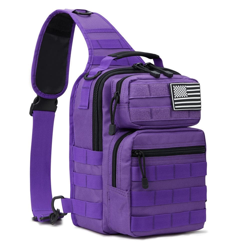 Mochila Tactical Sling Bag G4Free Military Rover Purple