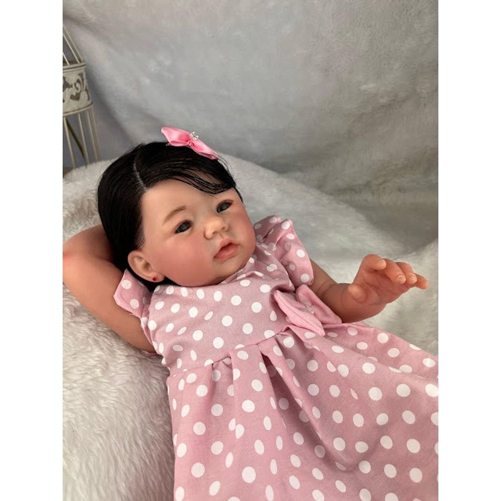 Boneca Bebê Reborn Linda e Realista Com Enxoval Completo
