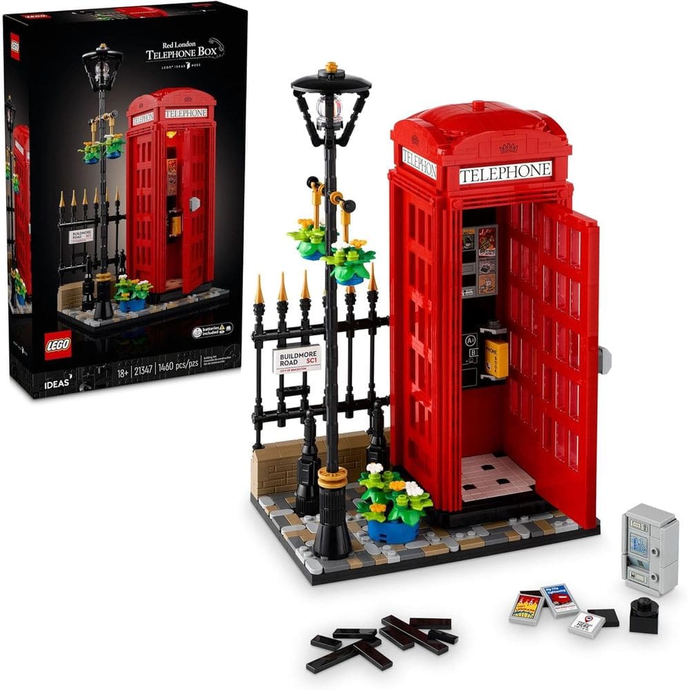 Lego Ideas - Caixa Telefônica Vermelha De Londres 21347