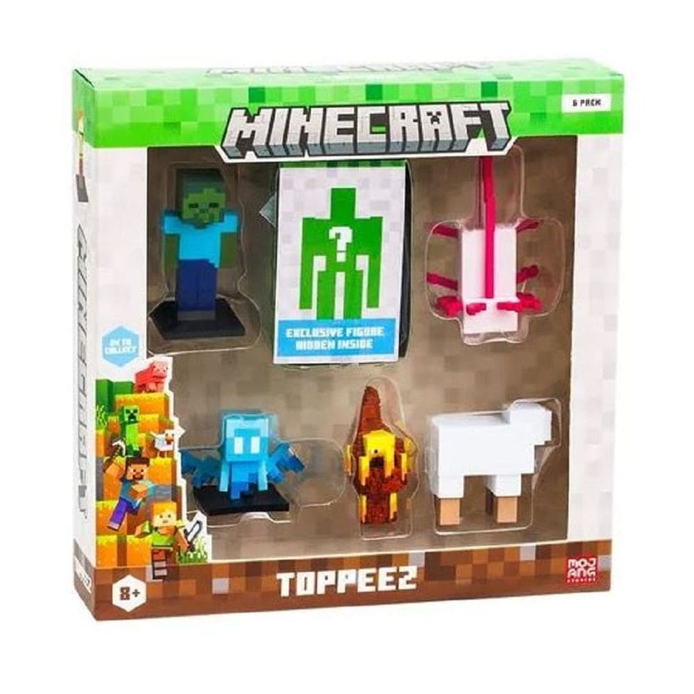 Boneco - Axalote,Ovelha,Blaze,Zumbi,Allay MULTIKIDS