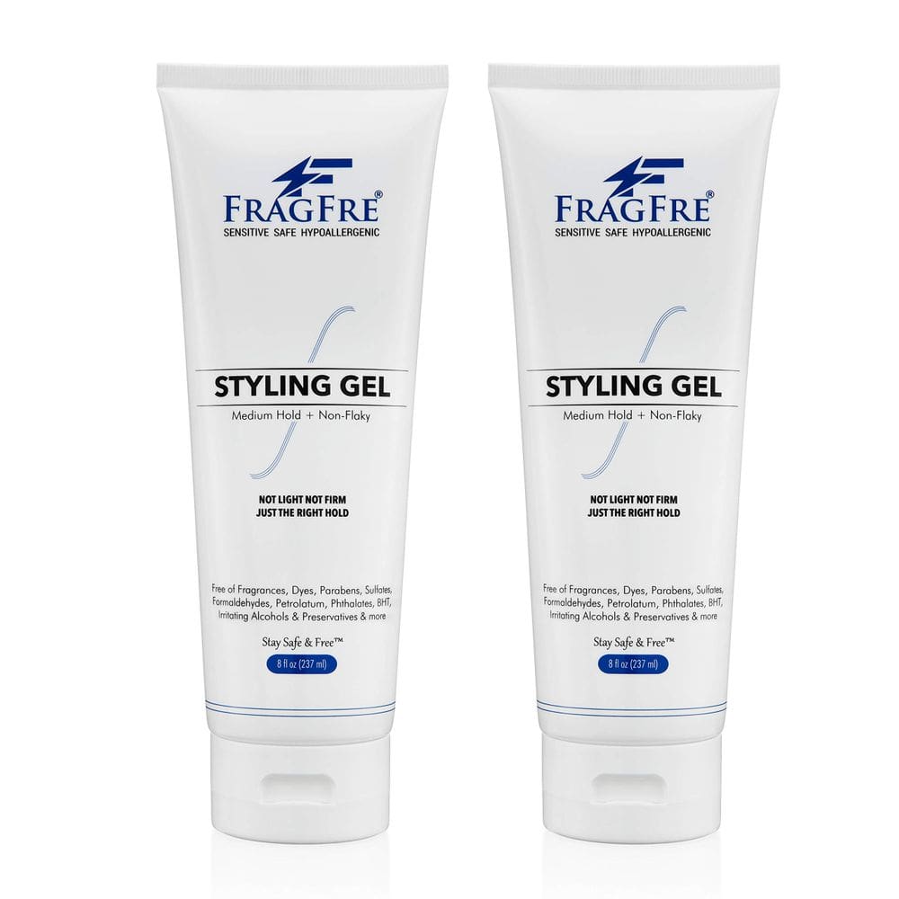 Gel modelador FRAGFRE Hair 240 ml (pacote com 2) Sensível de fixação média