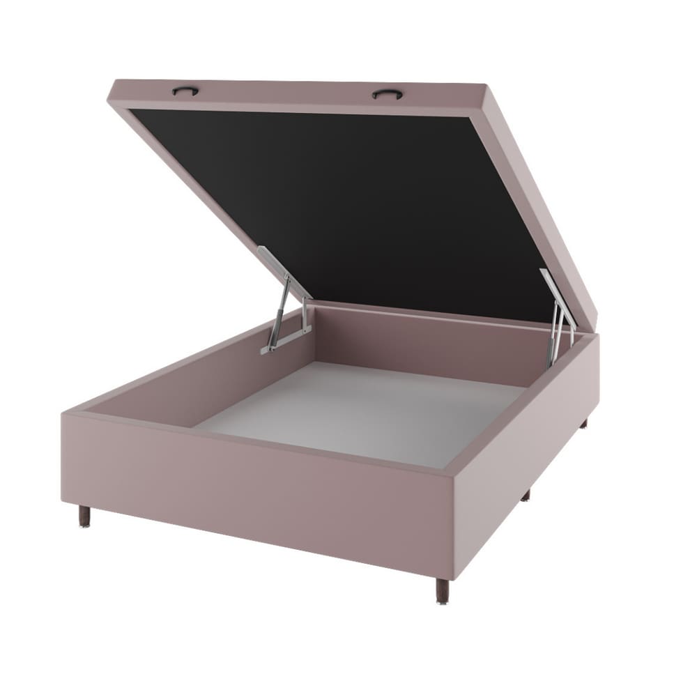 Base Box Bau Casal Cairo (43x138x188cm)  Turkey Rose - Casa Giulia