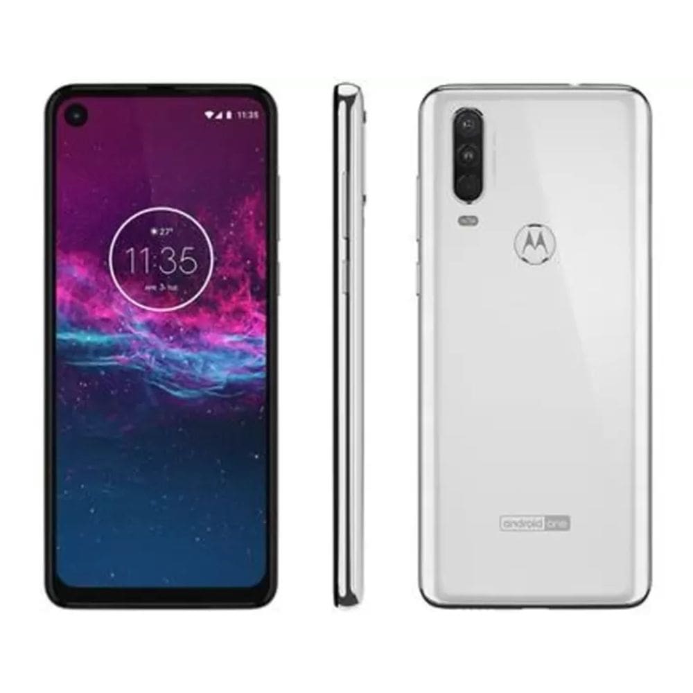 Usado: Motorola One Action 128 GB Branco - Regular