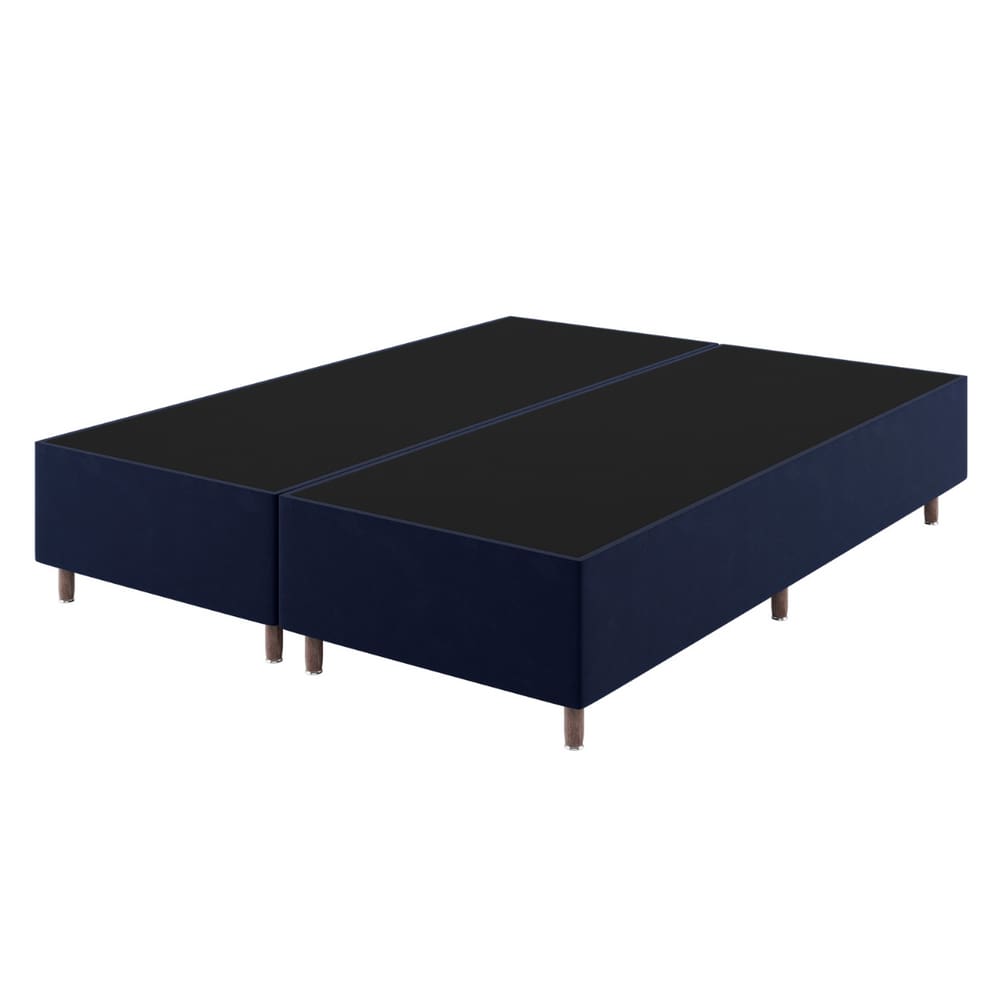 Base Box King Size Class (38x193x203cm) Turkey Azul - Casa Giulia