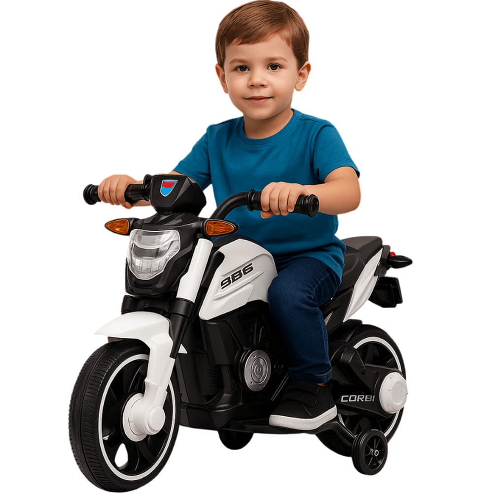MotInha Elétrica Infantil Bang Toys Syren X2 Branca 12V