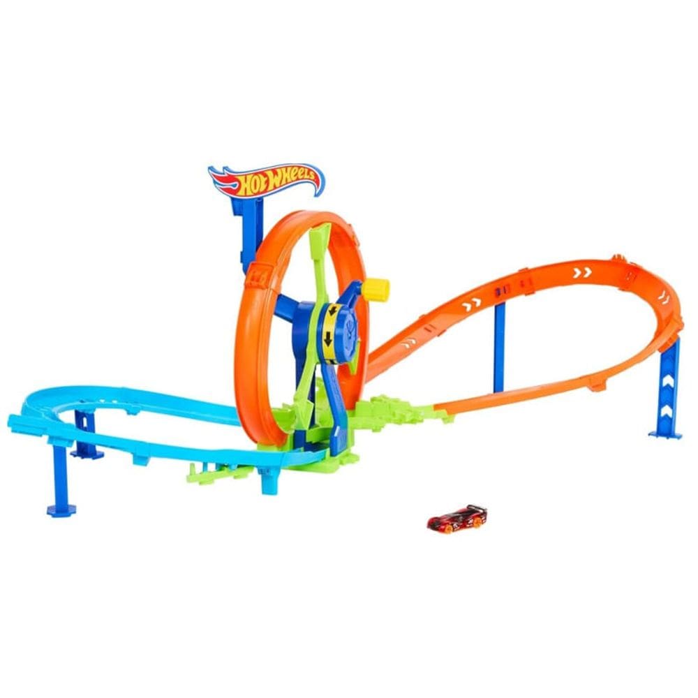 Pista Hot Wheels Desafio Turbina De Acao -JBX65 MATTEL