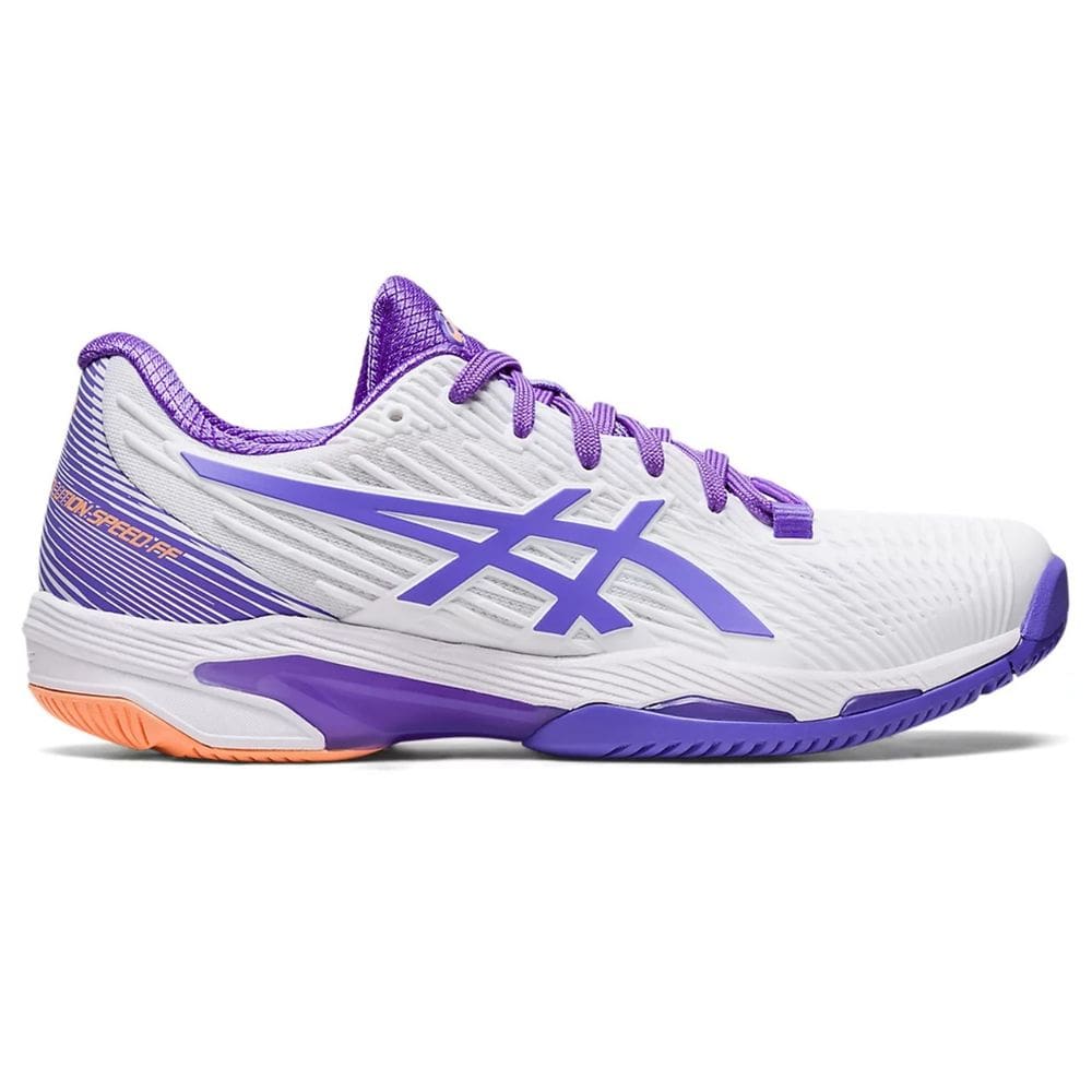 Tênis Asics Solution Speed Ff 2 Feminino - Branco+Violeta