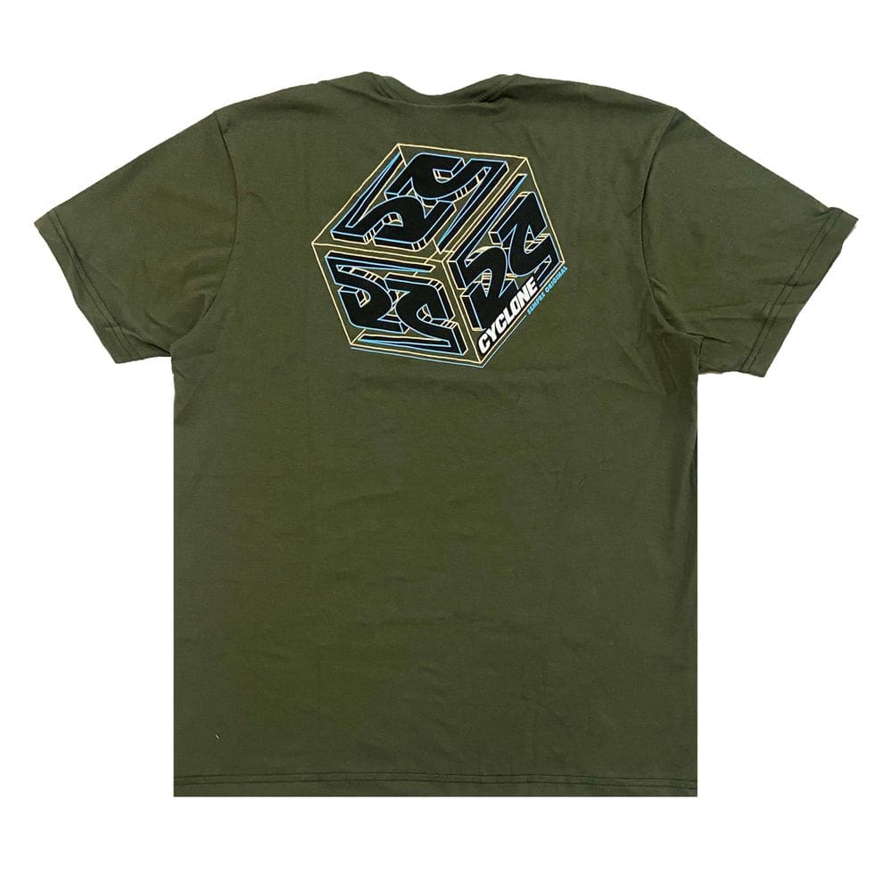 Camiseta Cyclone Verde 010238241 autêntico