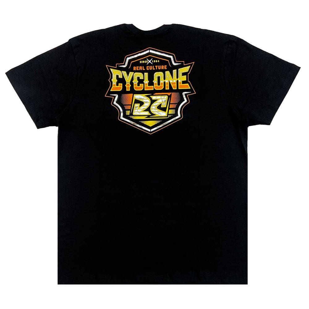 Camiseta Cyclone Preta 010238270 autêntico