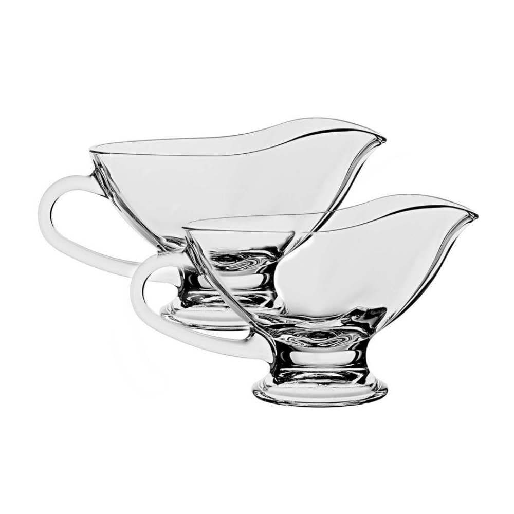 Conjunto De 2 Molheiras Em Vidro 14 X 8  Cm