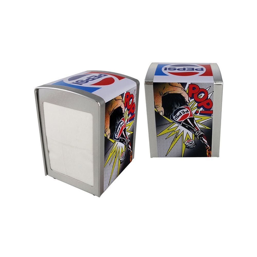 Porta Guardanapos Pepsi Metal Comics