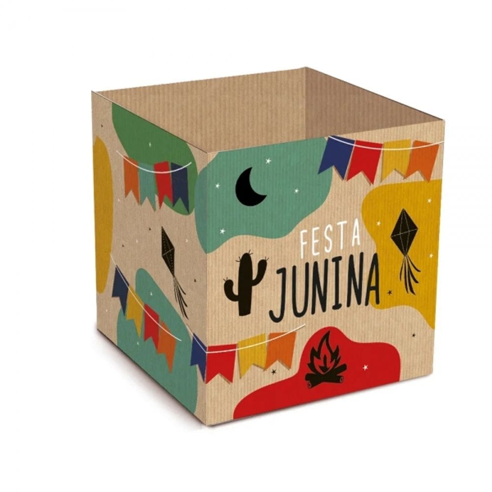 Cachepot De Kraft Junina Un Cromus