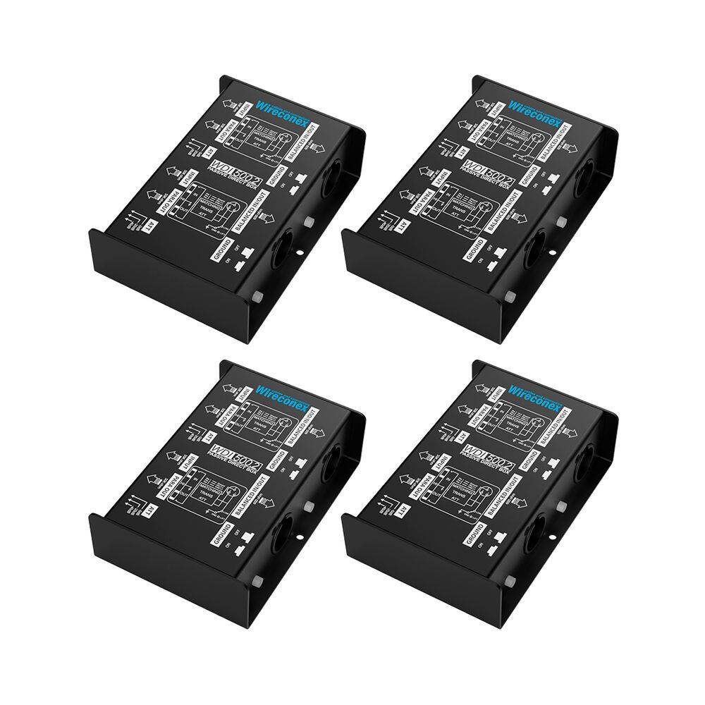 Kit 4 Direct box Passivo Dual WDI 500.2 Wireconex