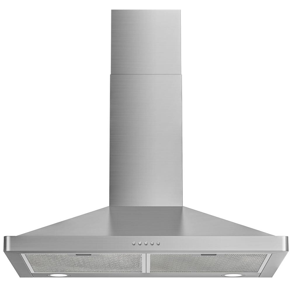 Suporte de parede Range Hood FIREGAS 30 polegadas 400 m³/h em aço inoxidável