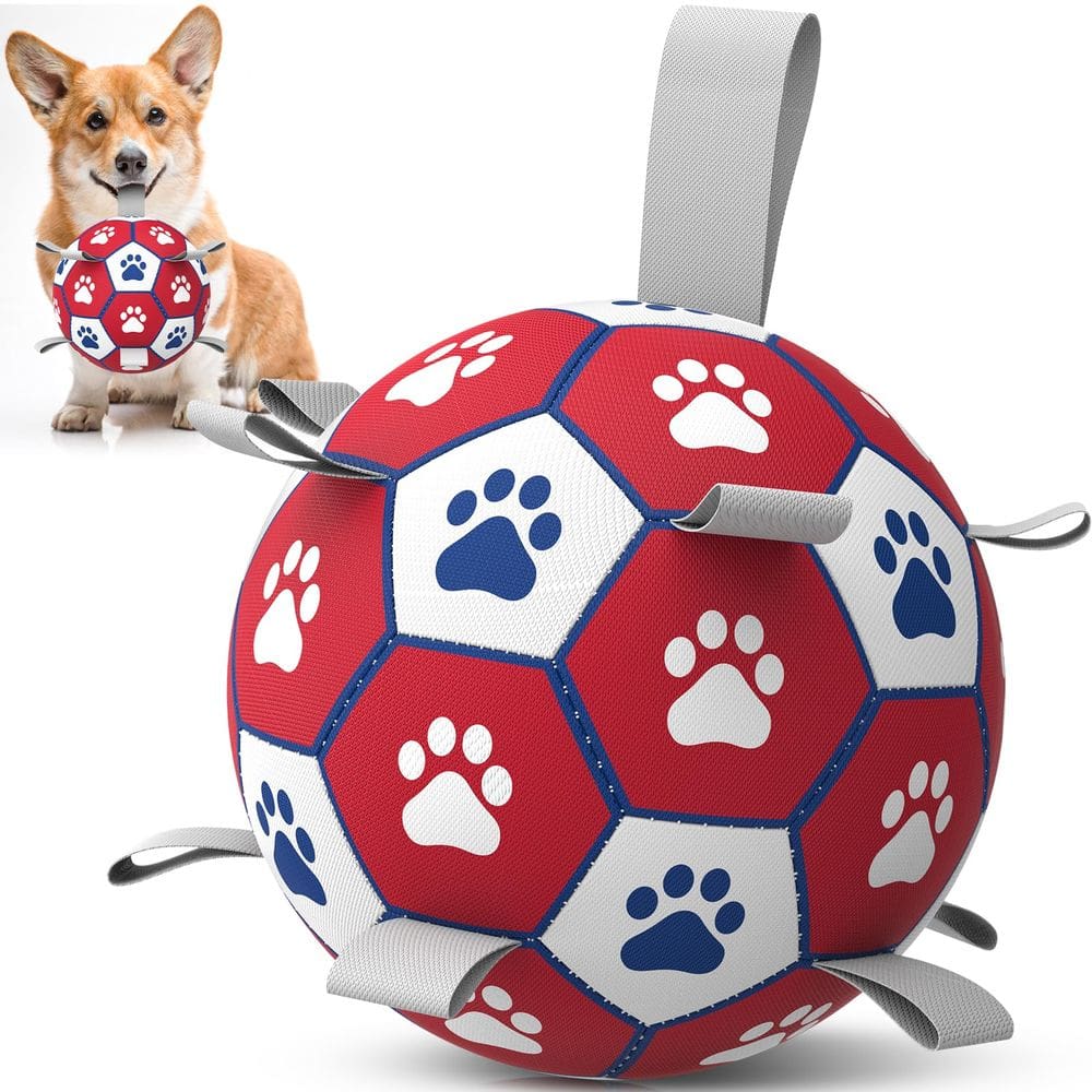 Brinquedo interativo Dog Soccer Ball Diman para cães pequenos e médios