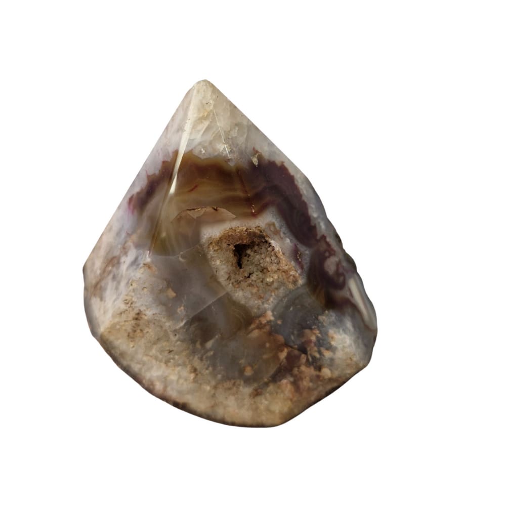 Pedra Ponta Geradora Energia Ágata Calcedônia 1.190 Kg