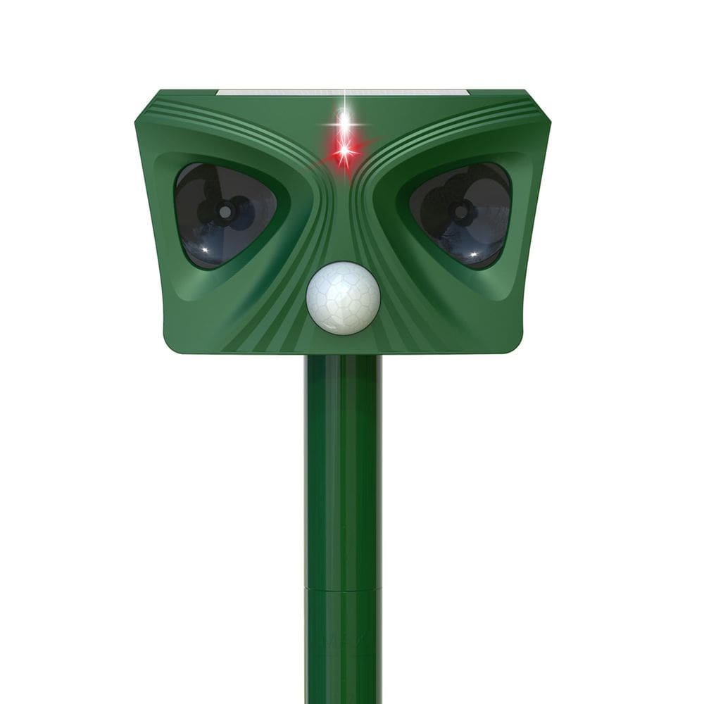 Repelente solar ultrassônico de animais ShinyArt 2024 com sensor de movimento