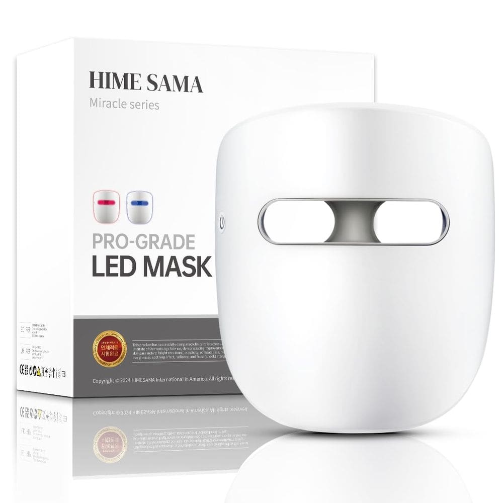 Máscara facial LED HIME SAMA Miracle MAX RB-030 Luz vermelha e azul
