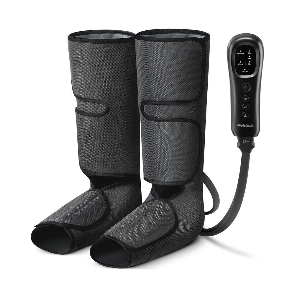Massageador de pernas Nekteck com compressão de ar para circulação